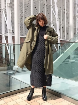 「アイテム（財布）」を使った、ROSE BUD STAFFさん（レディース・162cm）の秋コーディネート