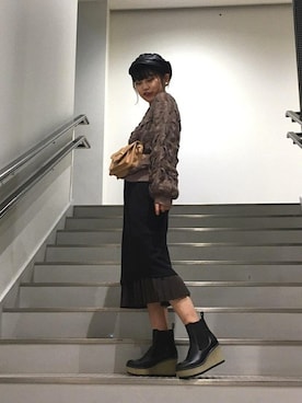 ROSE BUD STAFFさん（レディース・155cm）の秋コーディネート