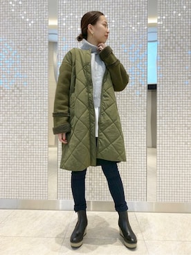 ROSE BUDのムートンコートを使った人気ファッションコーディネート - WEAR