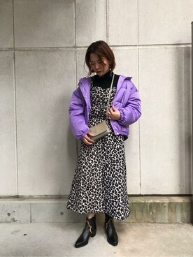 「PAOLA FERRI（パオラフェリー）のアイテム」を使った、ROSE BUD STAFFさん（レディース・155cm）の秋コーディネート