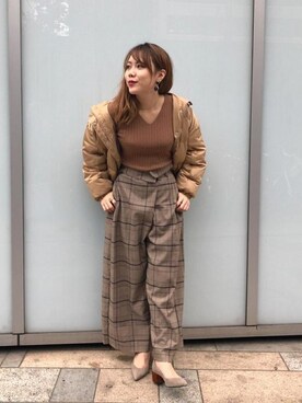 ROSE BUD STAFFさん（レディース・165cm）の秋コーディネート