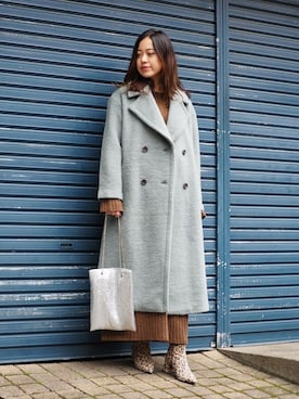 「アイテム（トートバッグ、シルバー系）」を使った、ROSE BUD STAFFさん（レディース・163cm）の秋コーディネート