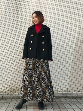 ROSE BUD STAFFさん（レディース・157cm）の冬コーディネート