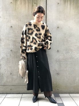 ROSE BUD STAFFさん（レディース・154cm）の冬コーディネート