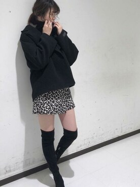 「Mollini（モリーニ）のアイテム」を使った、ROSE BUD STAFFさん（レディース・172cm）の冬コーディネート