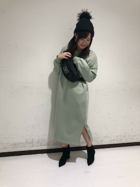 ROSE BUD STAFFさん（レディース・160cm）の冬コーディネート