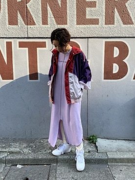 「CREOLME（クレオルム）のアイテム（ジャケット/アウター）」を使った、ROSE BUD STAFFさん（レディース・153cm）の冬コーディネート