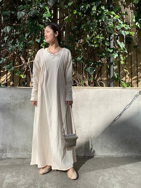 「ROSE BUD（ローズバッド）のアイテム（アクセサリー）」を使った、ROSE BUD STAFFさん（レディース・168cm）の冬コーディネート