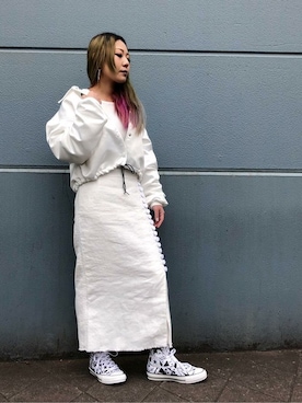 「mici（ミチ）のアイテム（その他アウター）」を使った、ROSE BUD STAFFさん（レディース・152cm）の冬コーディネート