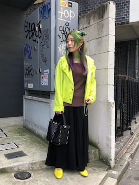「CREOLME（クレオルム）のアイテム」を使った、ROSE BUD STAFFさん（レディース・152cm）の春コーディネート