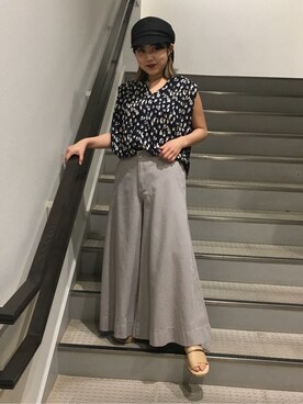 「KIWI（キィウイ）のアイテム」を使った、ROSE BUD STAFFさん（レディース・155cm）の春コーディネート