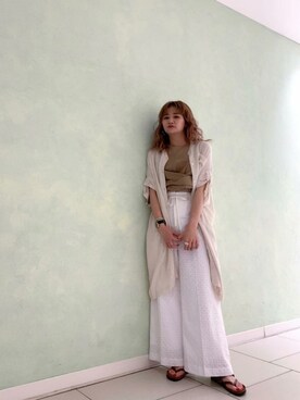 「Sonia C（ソニアシー）のアイテム」を使った、ROSE BUD STAFFさん（レディース・162cm）の春コーディネート