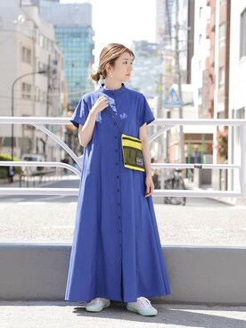 「SUPERGA（スペルガ）のアイテム」を使った、ROSE BUD STAFFさん（レディース・154cm）の春コーディネート