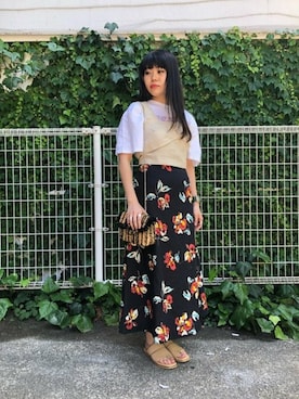 「KIWI（キィウイ）のアイテム」を使った、ROSE BUD STAFFさん（レディース・161cm）の春コーディネート