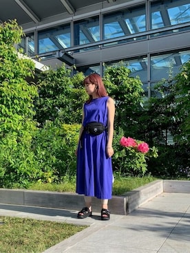 「フェススタイル」｜「アイテム（ワンピース/ドレス）」を使った、ROSE BUD STAFFさん（レディース・162cm）の夏コーディネート