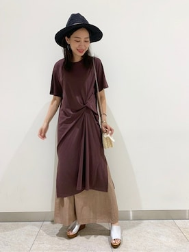 ROSE BUD STAFFさん(レディース・164cm)の夏コーディネート