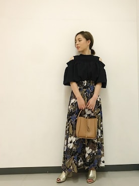 ROSE BUD STAFFさん（レディース・157cm）の夏コーディネート