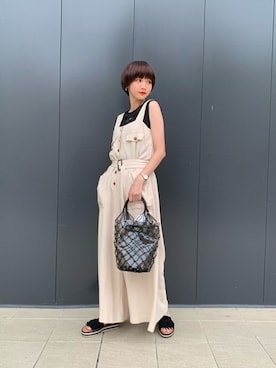 「Sonia C（ソニアシー）のアイテム」を使った、ROSE BUD STAFFさん（レディース・164cm）の夏コーディネート