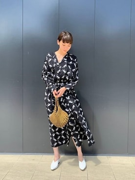 「HLAADA（フラーダ）のアイテム」を使った、ROSE BUD STAFFさん（レディース・164cm）の夏コーディネート