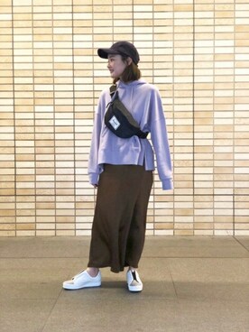 「Herschel Supply（ハーシェルサプライ）のアイテム」を使った、ROSE BUD STAFFさん（レディース・155cm）の秋コーディネート