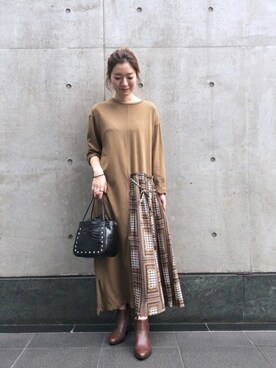 ROSE BUD STAFFさん（レディース・162cm）の秋コーディネート