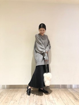 「GENE HEAVENS（ジーンヘブンズ）のアイテム」を使った、ROSE BUD STAFFさん（レディース・169cm）の秋コーディネート