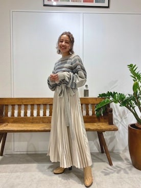 ROSE BUD STAFFさん（レディース・153cm）の冬コーディネート