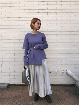 ROSE BUD STAFFさん（レディース・152cm）の冬コーディネート