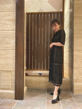 「アイテム（イヤリング（片耳用））」を使った、ROSE BUD STAFFさん（レディース・165cm）の冬コーディネート