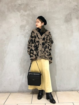 「FIORELLI（フィオレッリ）のアイテム（バッグ）」を使った、ROSE BUD STAFFさん（レディース・155cm）の冬コーディネート