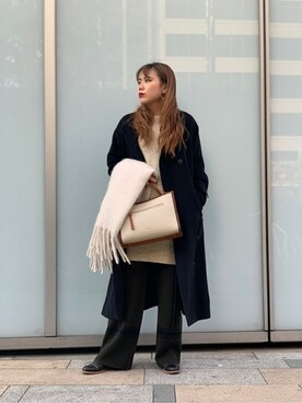 「FIORELLI（フィオレッリ）のアイテム（バッグ）」を使った、ROSE BUD STAFFさん（レディース・165cm）の冬コーディネート