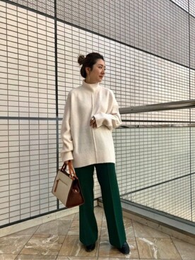 「FIORELLI（フィオレッリ）のアイテム（バッグ）」を使った、ROSE BUD STAFFさん（レディース・154cm）の冬コーディネート