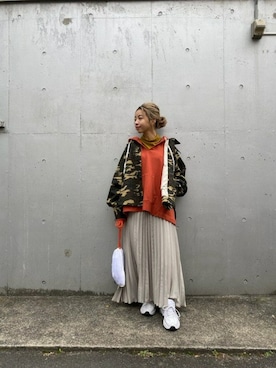 「CREOLME（クレオルム）のアイテム（ジャケット/アウター）」を使った、ROSE BUD STAFFさん（レディース・153cm）の冬コーディネート