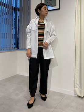 「GENE HEAVENS（ジーンヘブンズ）のアイテム」を使った、ROSE BUD STAFFさん（レディース・165cm）の冬コーディネート