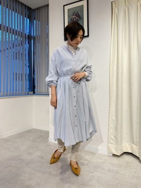 Rose Bud ローズバッドのシャツワンピースコーディネート Zozotown