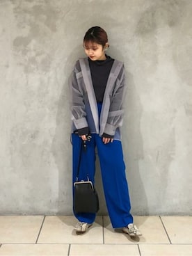 「LAURA DI MAGGIO（ローラディマッジオ）のアイテム」を使った、ROSE BUD STAFFさん（レディース・155cm）の冬コーディネート