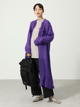 「STILMODA（スティルモーダ）のアイテム」を使った、ROSE BUD STAFFさん（レディース・164cm）の冬コーディネート