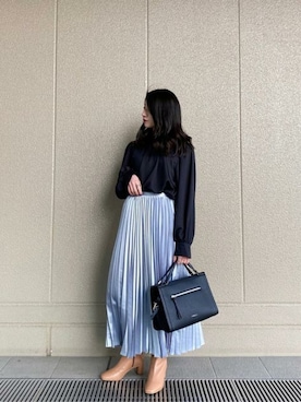 「きれいめコーディネート」｜ROSE BUD STAFFさん（レディース・155cm）の冬コーディネート