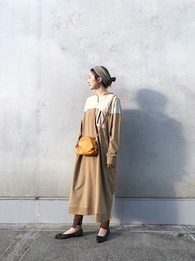 「アイテム（パンプス、グリーン系）」を使った、ROSE BUD STAFFさん（レディース・162cm）の冬コーディネート