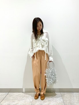 「きれいめコーディネート」｜ROSE BUD STAFFさん（レディース・164cm）の春コーディネート