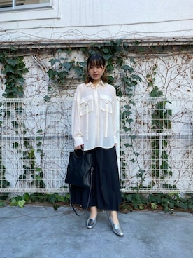 「LAURA DI MAGGIO（ローラディマッジオ）のアイテム」を使った、ROSE BUD STAFFさん（レディース・163cm）の春コーディネート