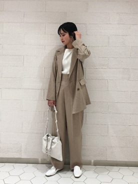 「STILMODA（スティルモーダ）のアイテム」を使った、ROSE BUD STAFFさん（レディース・160cm）の春コーディネート