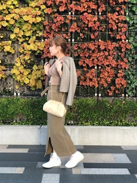 「CREOLME（クレオルム）のアイテム」を使った、ROSE BUD STAFFさん（レディース・165cm）の春コーディネート