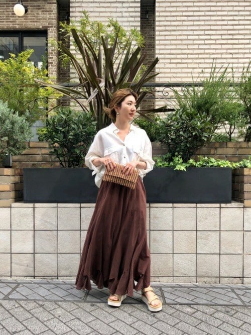 Rose Bud 池袋店rose Bud Staffさんのシャツ ブラウスを使ったコーディネート Zozotown