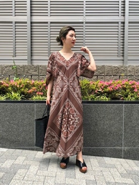 「きれいめコーディネート」｜ROSE BUD STAFFさん（レディース・154cm）の夏コーディネート