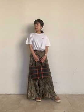 「Letra（レトラ）のアイテム」を使った、ROSE BUD STAFFさん（レディース・156cm）の夏コーディネート