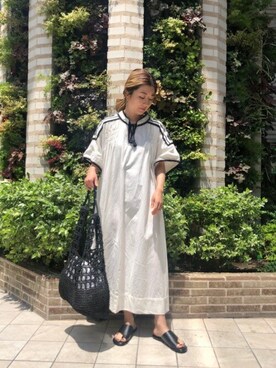 「KIWI（キィウイ）のアイテム」を使った、ROSE BUD STAFFさん（レディース・154cm）の夏コーディネート