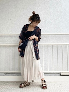 「suicoke（スイコック）のアイテム」を使った、ROSE BUD STAFFさん（レディース・157cm）の夏コーディネート