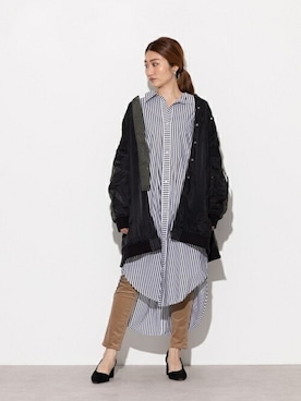 「piu comoda（ピュコモダ）のアイテム」を使った、ROSE BUD STAFFさん（レディース・164cm）の秋コーディネート