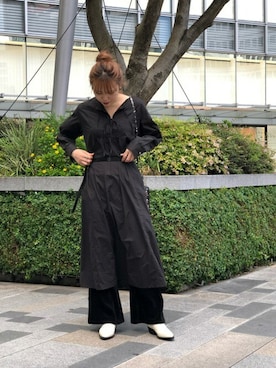 「アイテム（財布）」を使った、ROSE BUD STAFFさん（レディース・165cm）の秋コーディネート